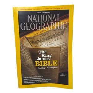 National Geographic Magazine December 2011 The King James Bible